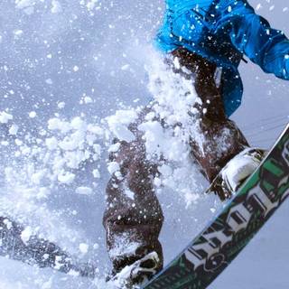 Snowboard iPhone wallpaper