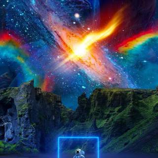 Cosmos iPhone wallpaper