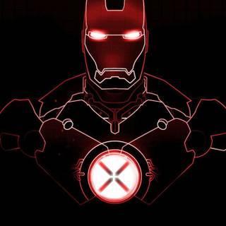 Iron Man iPhone XR wallpaper