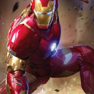 Iron Man iPhone XR wallpaper