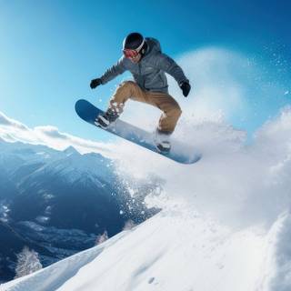 Snowboard iPhone wallpaper