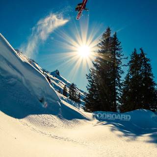 Snowboard iPhone wallpaper