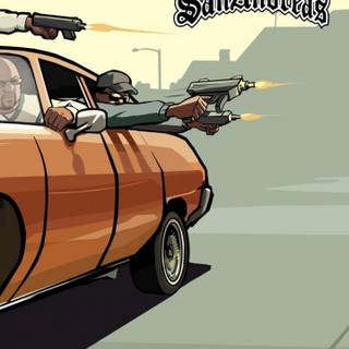 GTA SA phone wallpaper