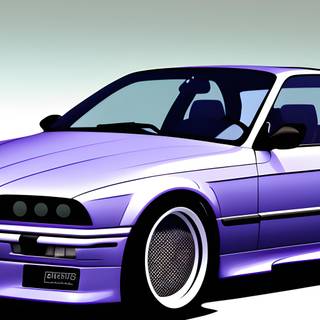 BMW purple wallpaper