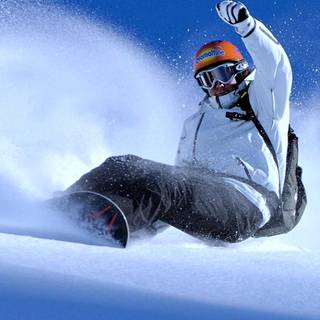 Snowboard iPhone wallpaper