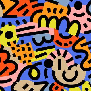 Pop art iPhone wallpaper