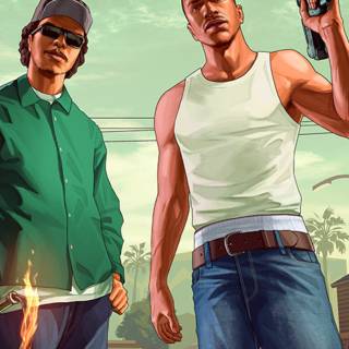 GTA SA phone wallpaper