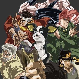 Jojos Bizzare Adventure phone wallpaper