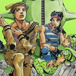 Jojos Bizzare Adventure phone wallpaper