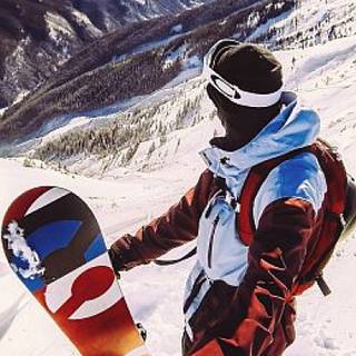 Snowboard iPhone wallpaper