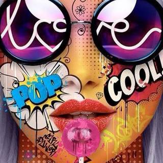 Pop art iPhone wallpaper