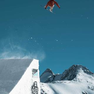 Snowboard iPhone wallpaper