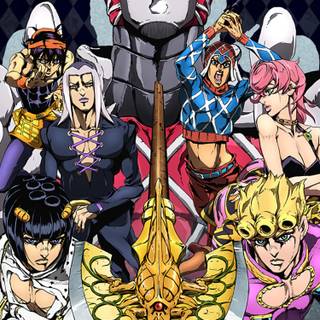 Jojos Bizzare Adventure phone wallpaper