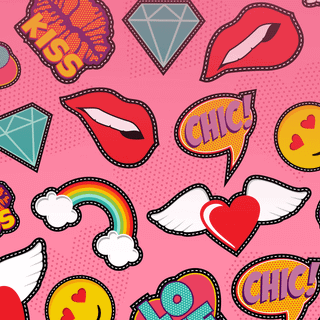 Pop art iPhone wallpaper