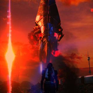 Mass Effect phone wallpaper