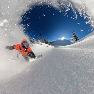 Snowboard iPhone wallpaper