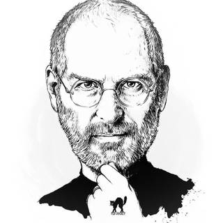 Steve Jobs iPhone wallpaper