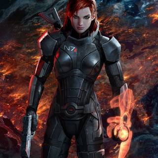 Mass Effect phone wallpaper