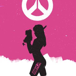 D.Va phone wallpaper