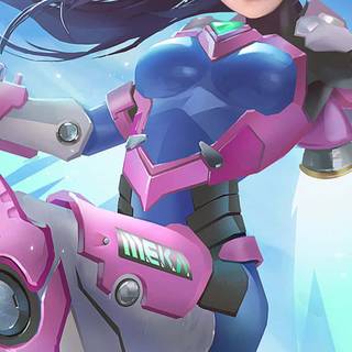 D.Va phone wallpaper