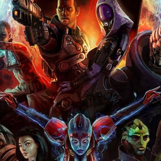Mass Effect phone wallpaper