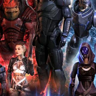Mass Effect phone wallpaper