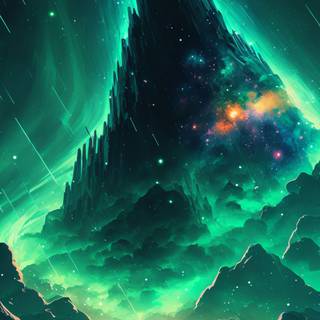Northern Lights phone wallpaper