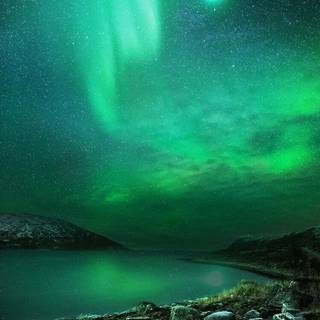 Northern Lights phone wallpaper