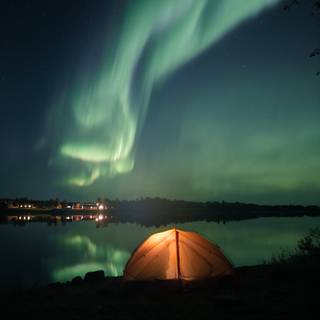 Northern Lights phone wallpaper