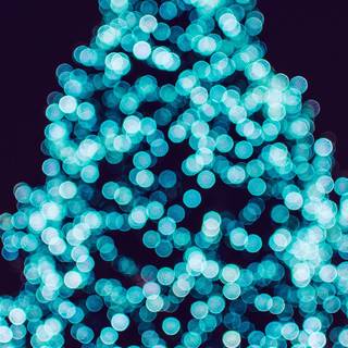 Christmas teal wallpaper