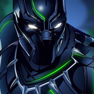 Black Panther Christmas wallpaper