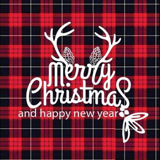 Plaid Christmas wallpaper