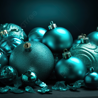 Christmas teal wallpaper
