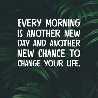 Life changing wallpaper