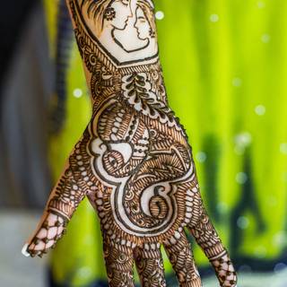 Mehndi art wallpaper