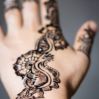 Mehndi art wallpaper