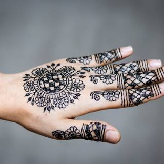 Mehndi art wallpaper