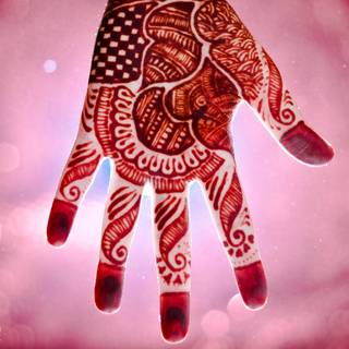 Mehndi art wallpaper