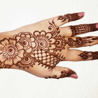 Mehndi art wallpaper