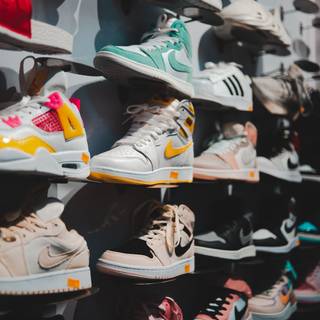 Nike Jordan shoes wallpaper