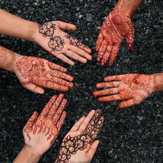 Mehndi art wallpaper