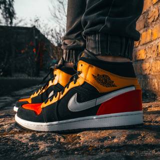 Nike Jordan shoes wallpaper