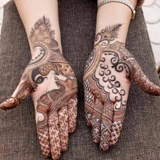 Mehndi art wallpaper