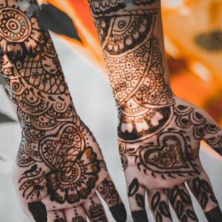 Mehndi art wallpaper