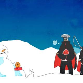 Winter Naruto PC wallpaper