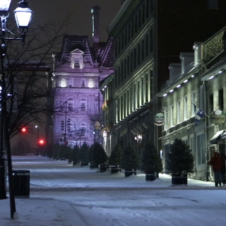 Montreal winter wallpaper