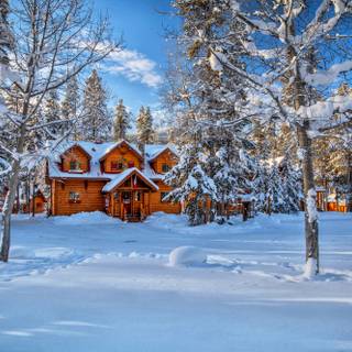 HD Canada winter wallpaper