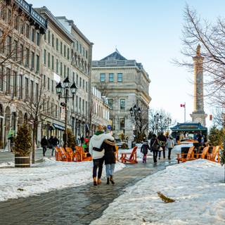 Montreal winter wallpaper