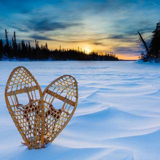 HD Canada winter wallpaper