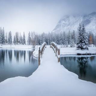 HD Canada winter wallpaper